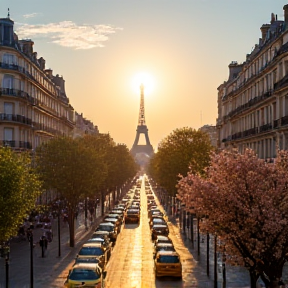 Morning in Paris