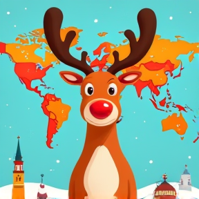 Where in the world is Rudolph the Red-Nosed Reindeer?