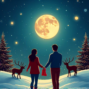 You Are My Christmas Moon