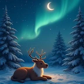 Baby Reindeer Dreams