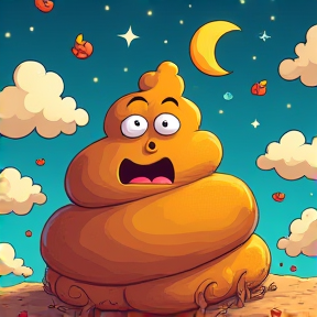 Mr. Poopnugget Goes to the Moon