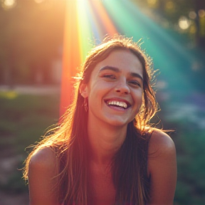 LIGHT REFRACTION SMILE