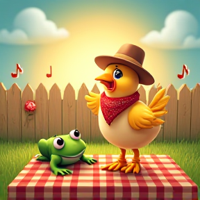 Chicken and Frog Two-Step