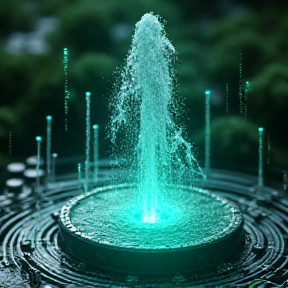 Water Fountain (AI remake)