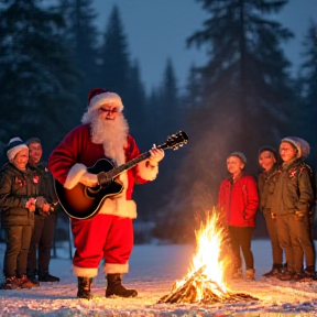 Christmas Campfire Magic