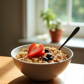 Müsli war sehr lecker heute morgen :]