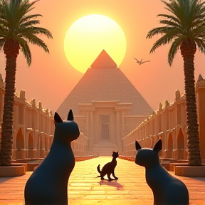 Paws of Pharaohs