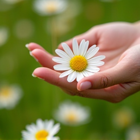 a thousand yellow daisies