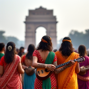 नई दिल्ली की आधी रात