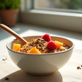 Müsli war sehr lecker heute morgen  :]