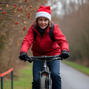 Pedal into Christmas