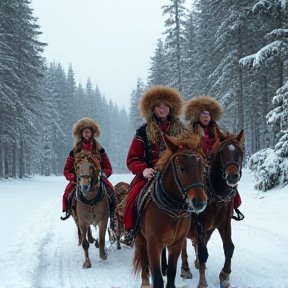 русская тройка