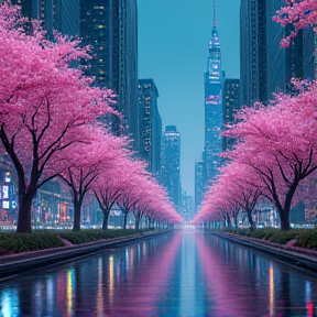 Neon Streets in Japan