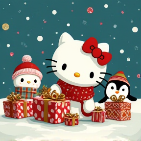 Hello Kitty Christmas Cheer