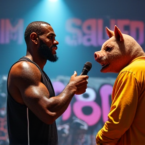 Lebron vs John pork, RAP BATTLE!!