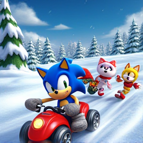 Sonic Christmas Dash