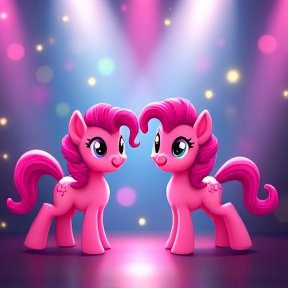 Pink Ponies in the Club