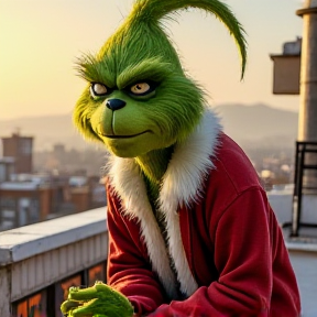 Chillin' with the Grinch