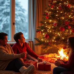 Weihnachten im Kreis der Familie