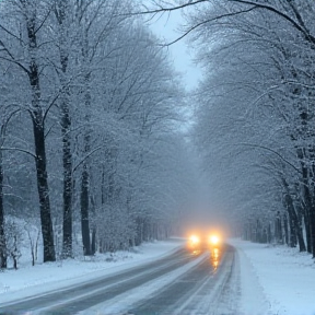 Blazing Through the Snow