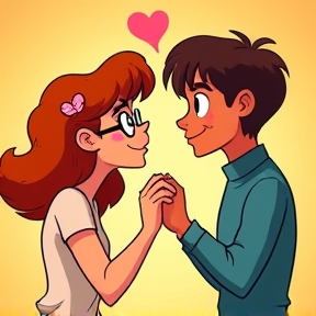 Johnny and Velma in Love