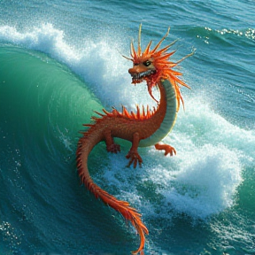 Sea Dragon and Green Dragon