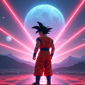 goku le gana