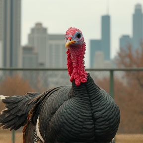 Tiny Turkeys on Deck