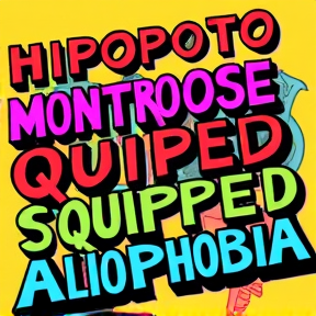 Hippopotomonstrosesquippedaliophobia