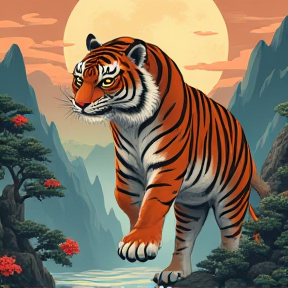 seni Harimau 