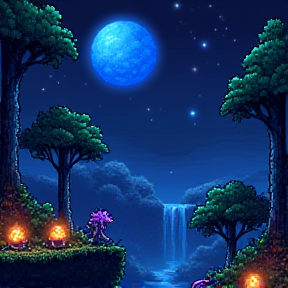 Terraria Night