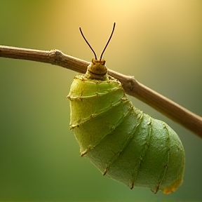 Caracol y mariposa