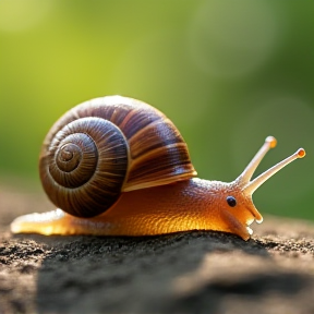 Caracol y mariposa