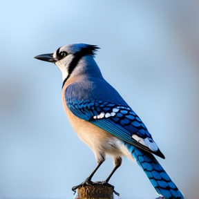 Birches Bluejays