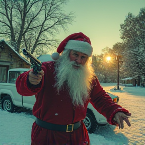 When Dad Shot Santa Claus