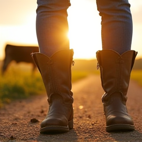 Boots on a Sunshine Road