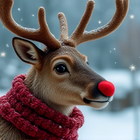 Rudolf with a Red Nose