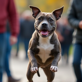 Chonky Bill the Staffy