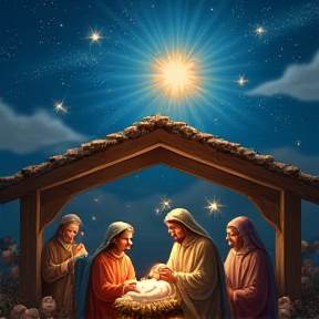 LA HERMOSA NOCHE DEL NACIMIENTO DEL NIÑO JESÚS