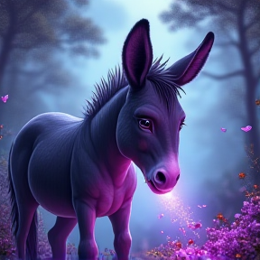 Donkey's Purple Dreams