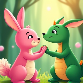 Bunny Meets Dragon