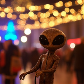 Alien Christmas Vibes