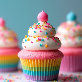 Cupcakes and Rainbows