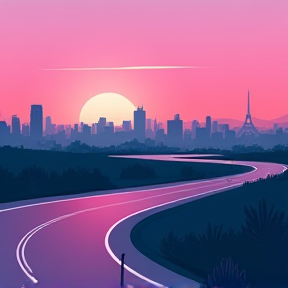 Neon Sunset