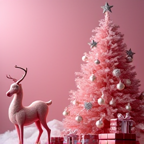 Pink Christmas Wishes