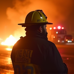 Freier Jack, der Feuerwehrmann