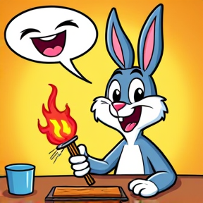 Roasting Bunny Maloney