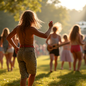 Dancing in the sunlight 