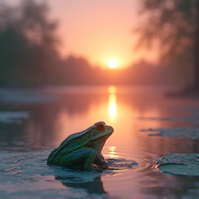 Falling Asleep (In the Arms of a Frog)