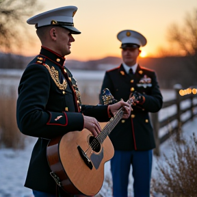 Caught Santa in My Dress Blues